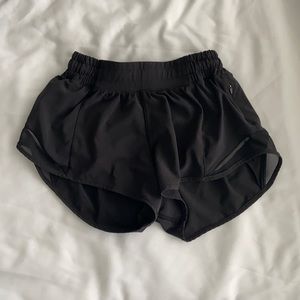 Black lululemon shorts